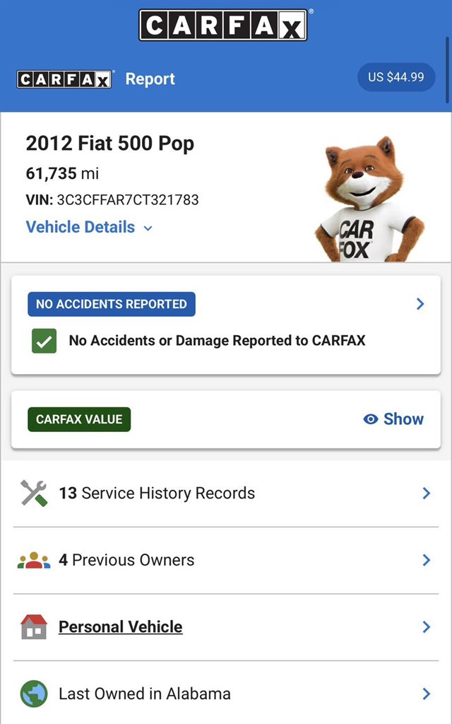 2012 FIAT 500 Pop - Photo 12